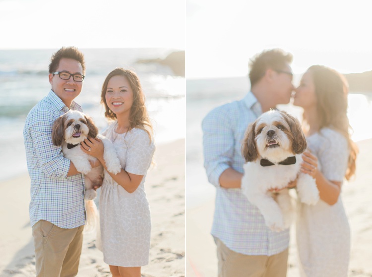 engagement photos with dogs