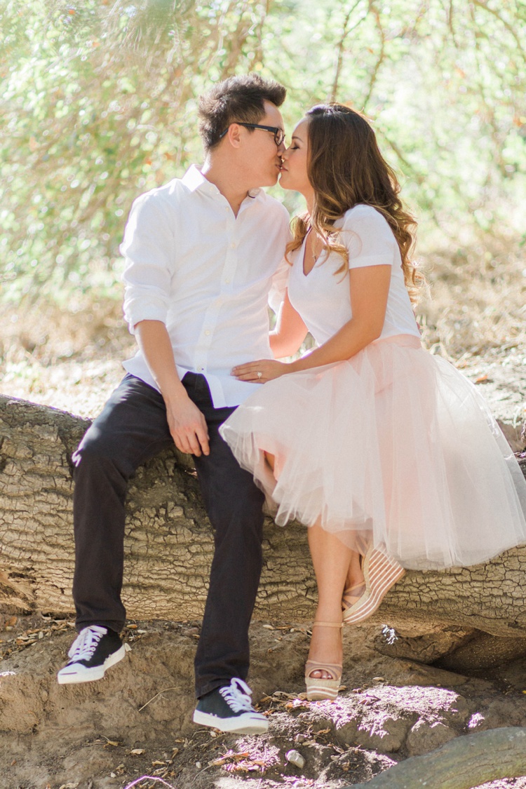 orange county wilderness engagement photos