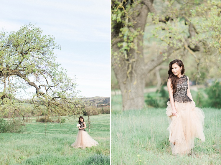 oak tree engagement photos