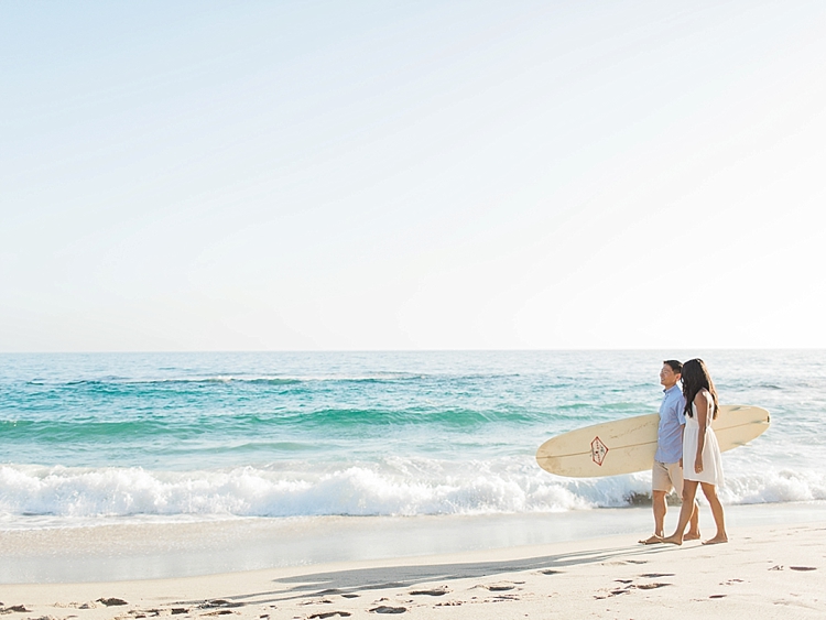 laguna beach engagement shoot