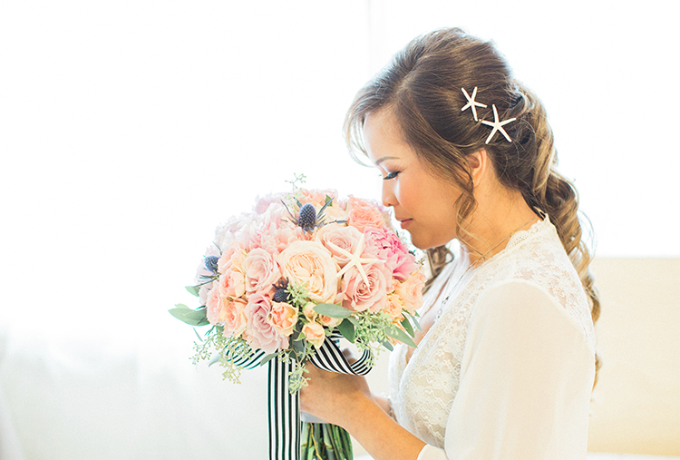 bride getting ready