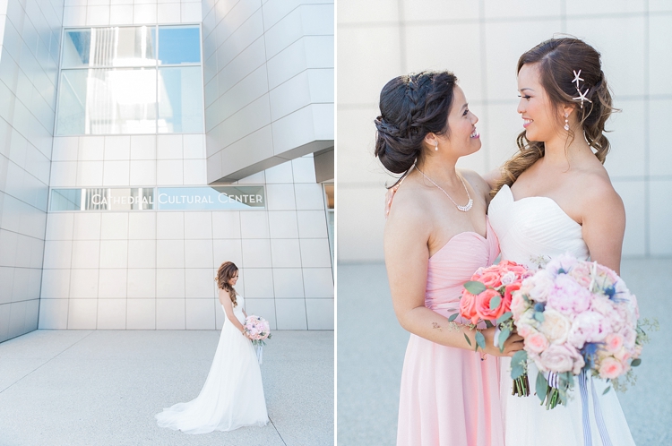 christ cathedral wedding photographer