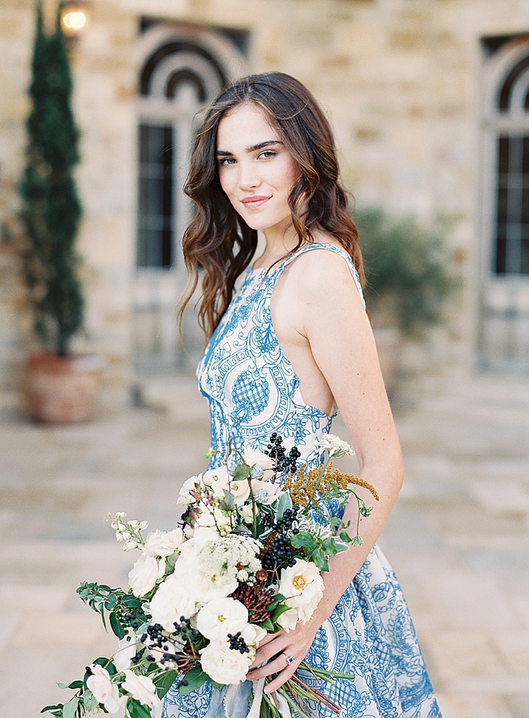 organic bride bouquet