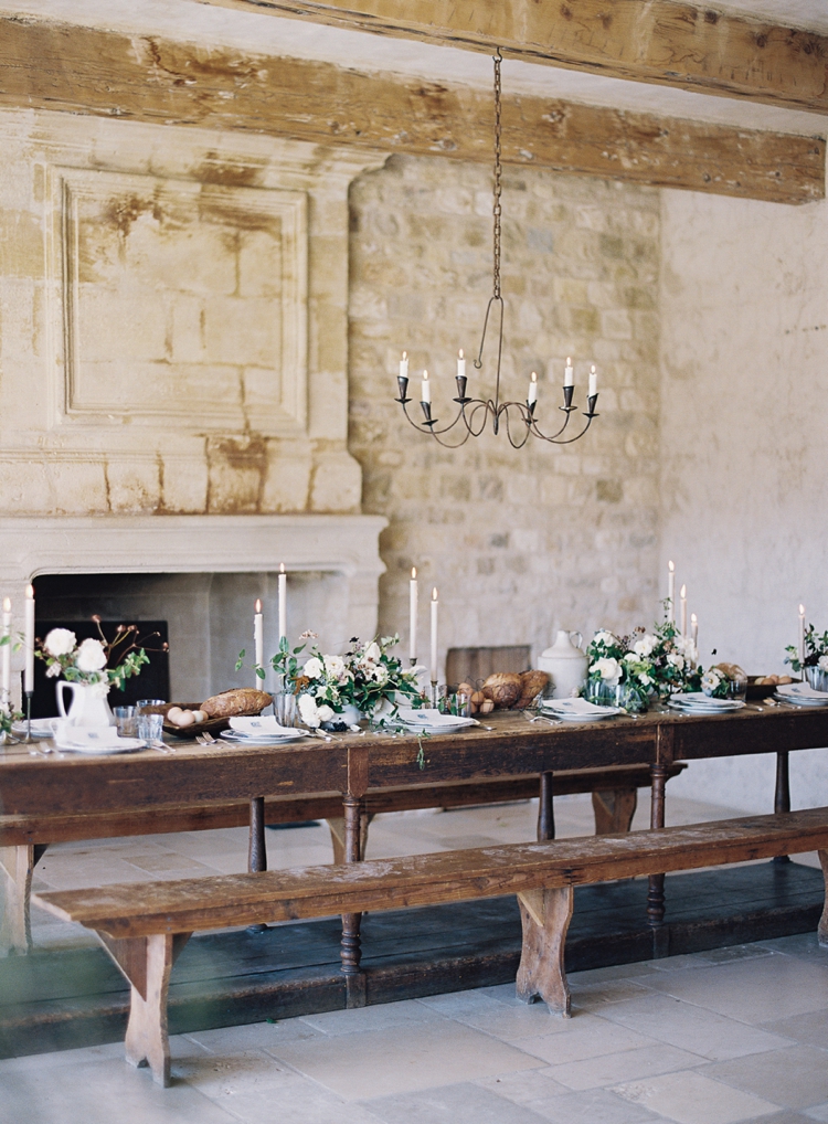rustic wedding reception table 14