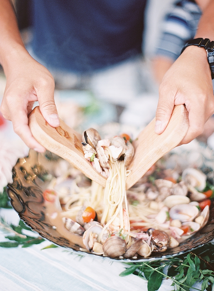 seafood linguini