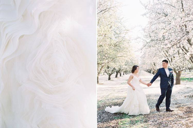 almond orchard wedding