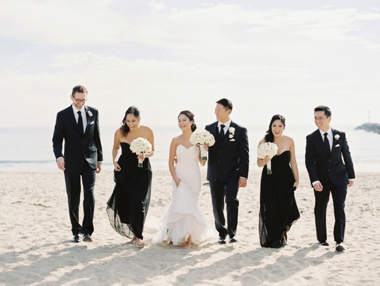 california beach wedding