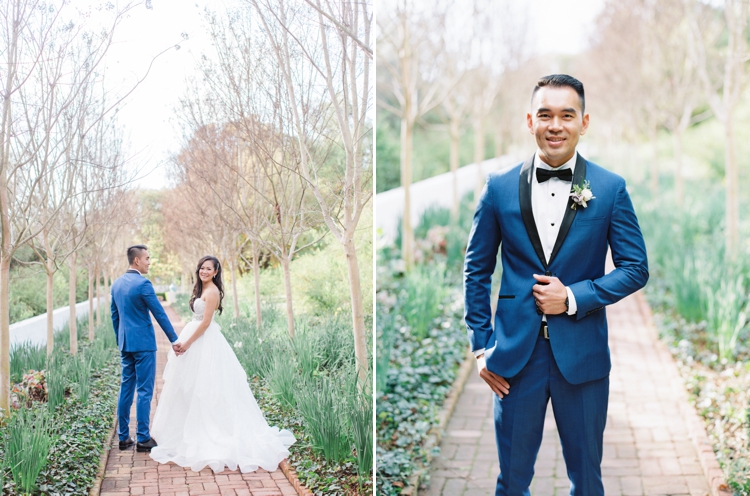 groom navy blue suit