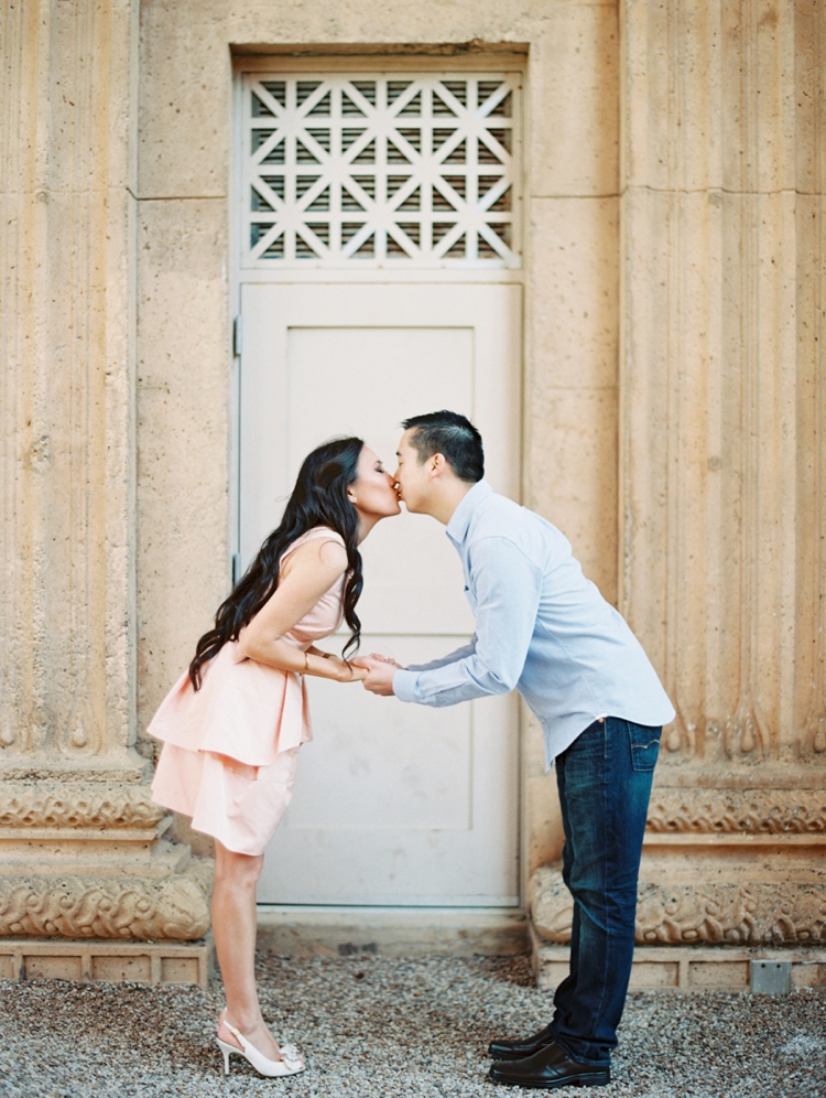 san francisco palace of fine arts engagement pictures