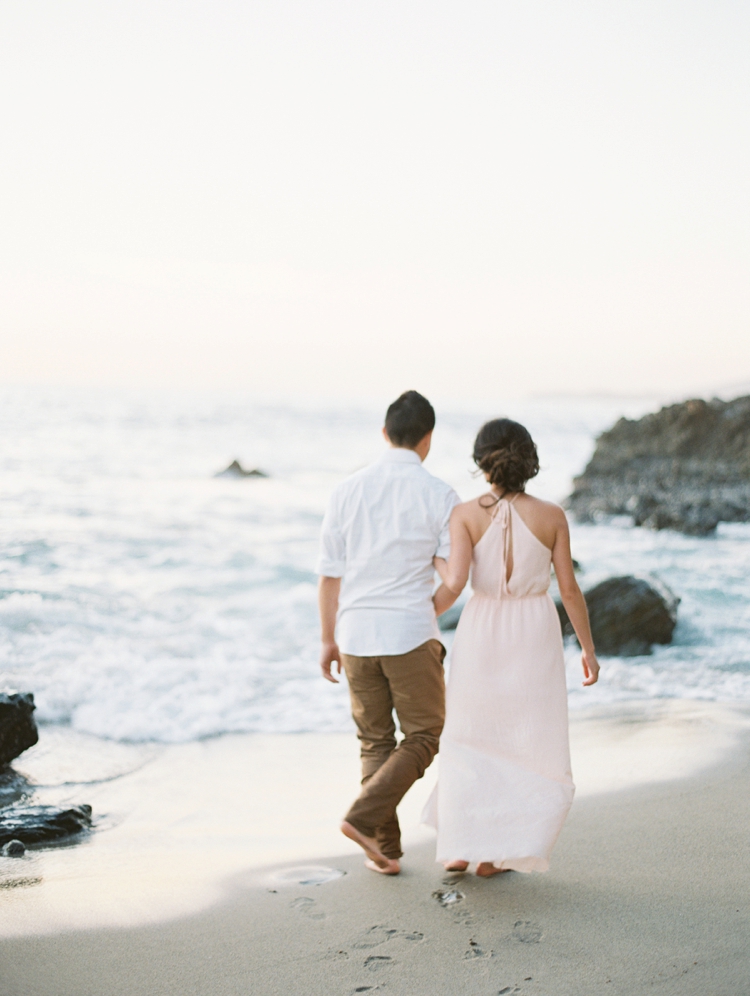 victoria beach engagement photography