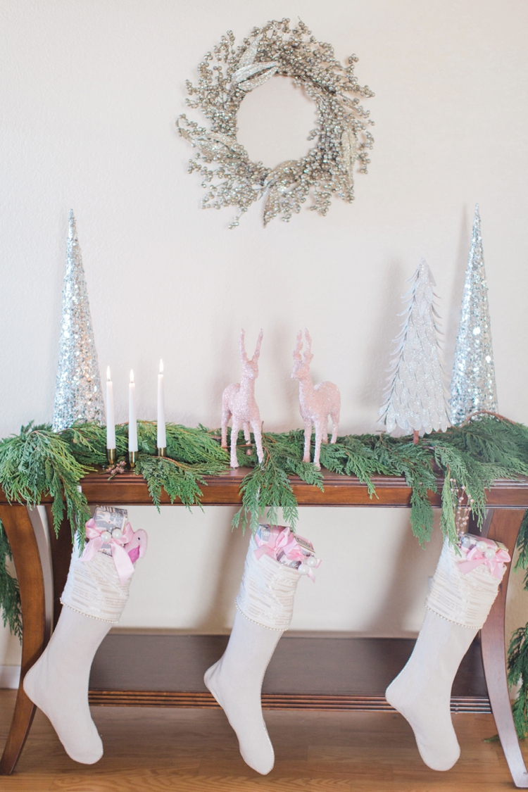 pink-and-silver-christmas-decorations