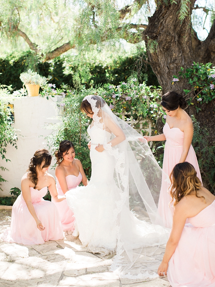 bride getting ready