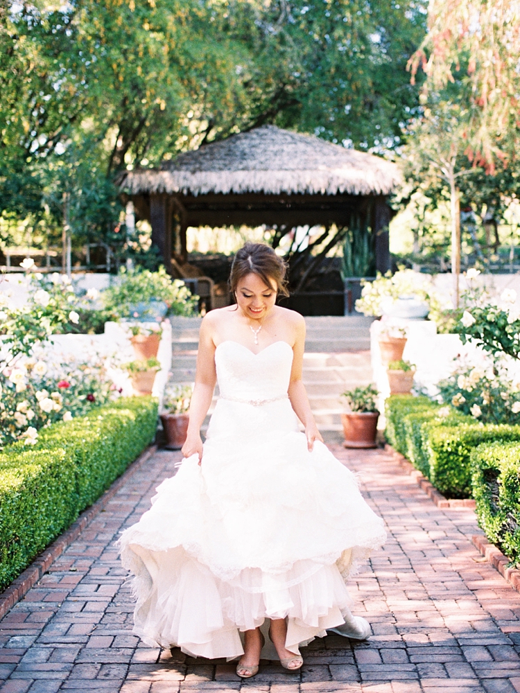 rancho los alamitos wedding picture