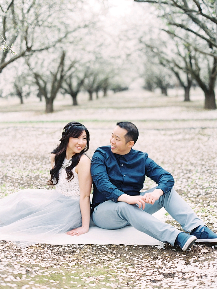 casual engagement session