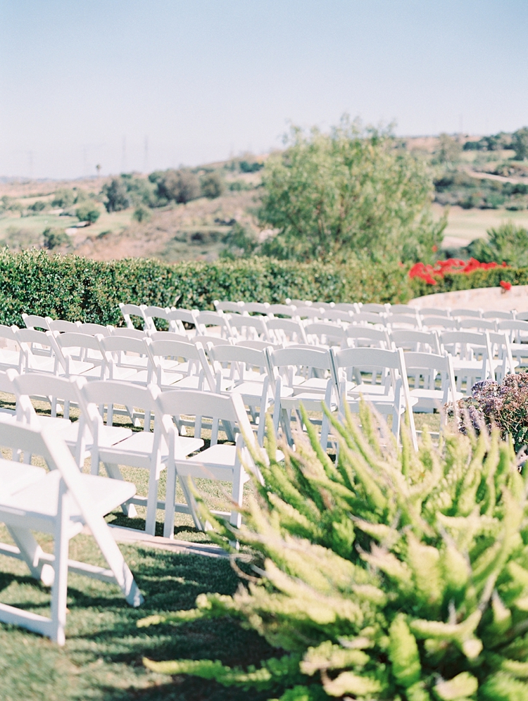 socal outdoors wedding ceremony