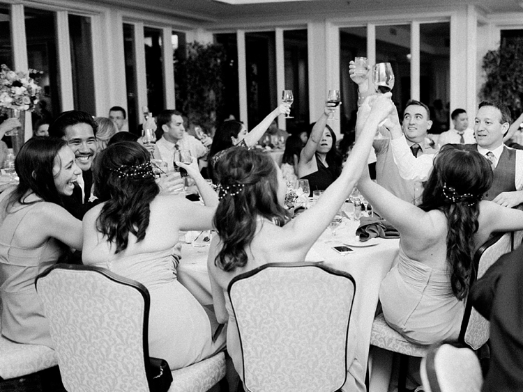 toast to bride and groom
