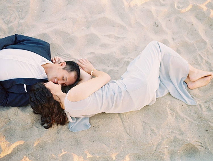 venice beach engagement session