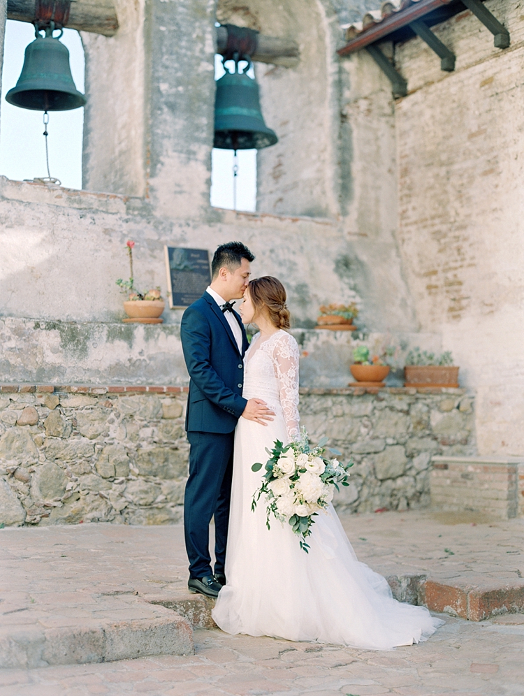 mission san juan engagement photos