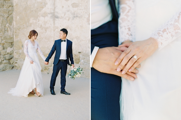 mission san juan engagement pictures