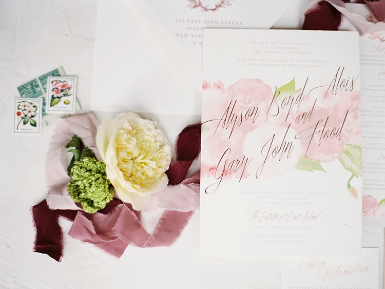 pink wedding invite 1