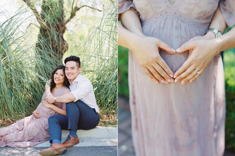 long beach outdoor maternity photography