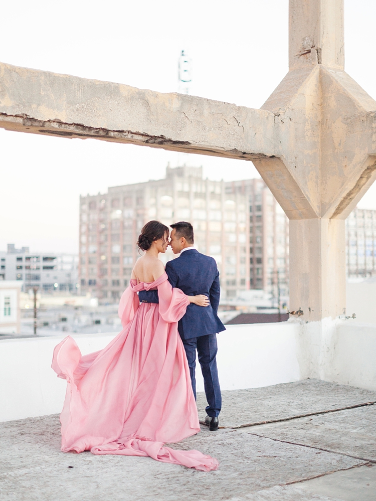 los angeles rooftop photoshoot